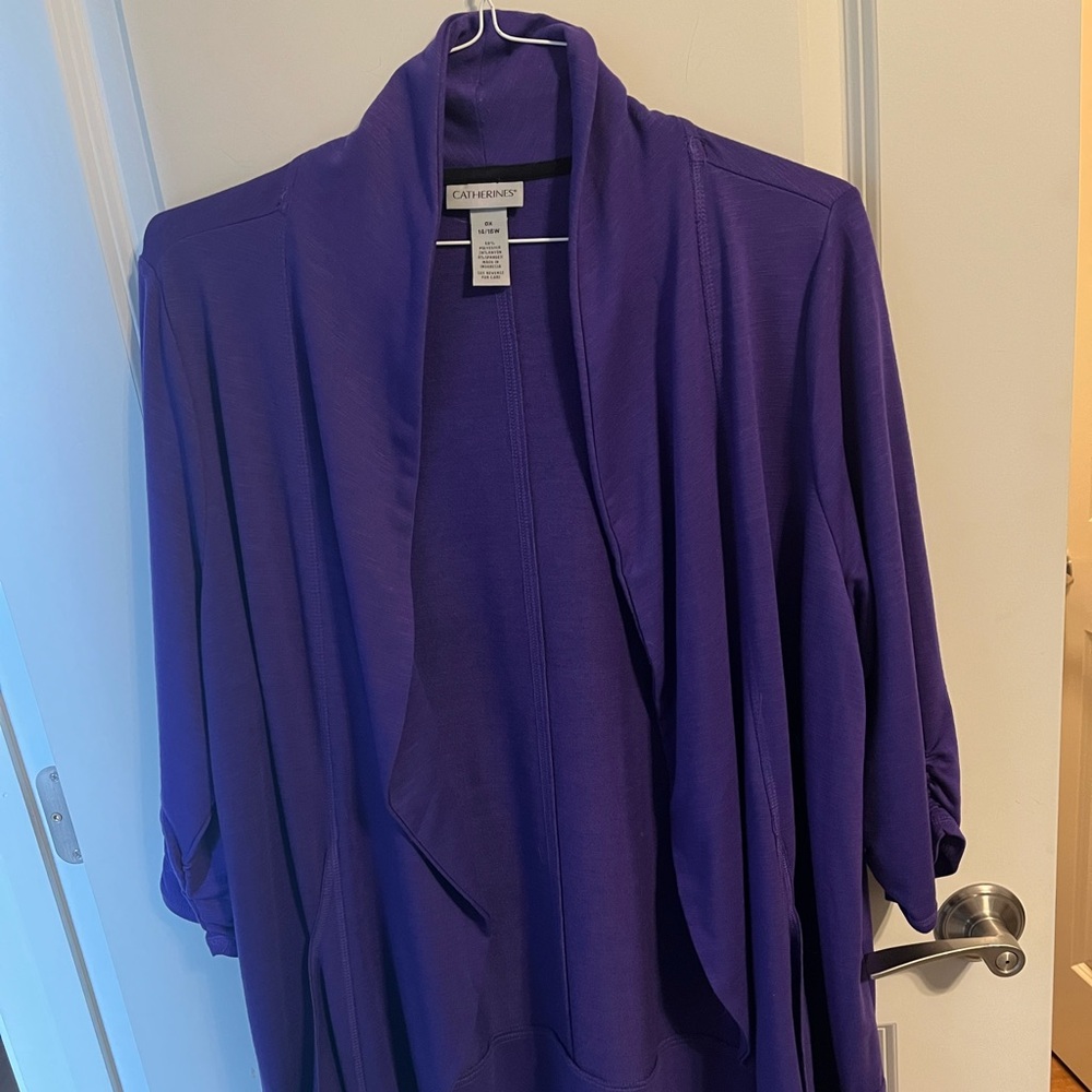 Catherines Purple Cardigan